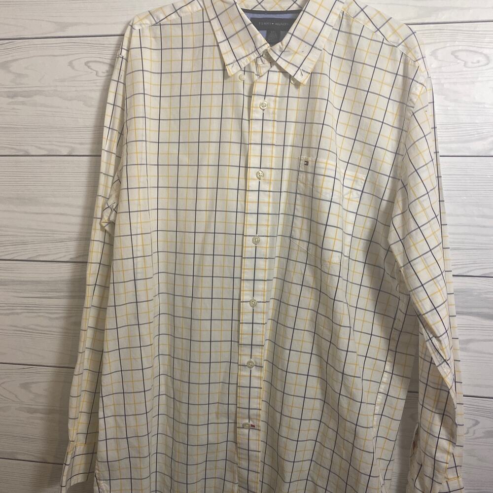 Mems Tommy Hilfiger button down shirt size large